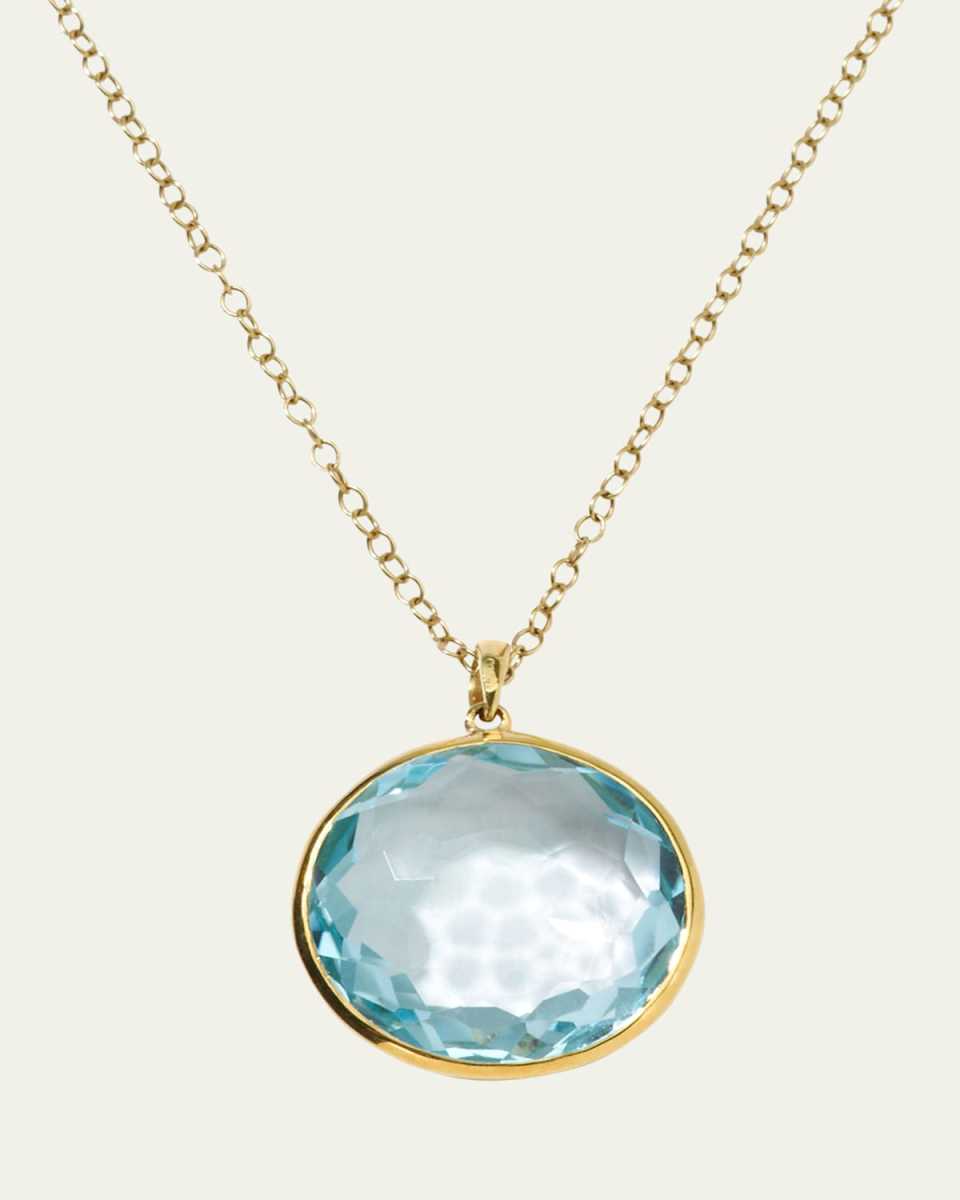 Medium Pendant Necklace in 18K Gold
